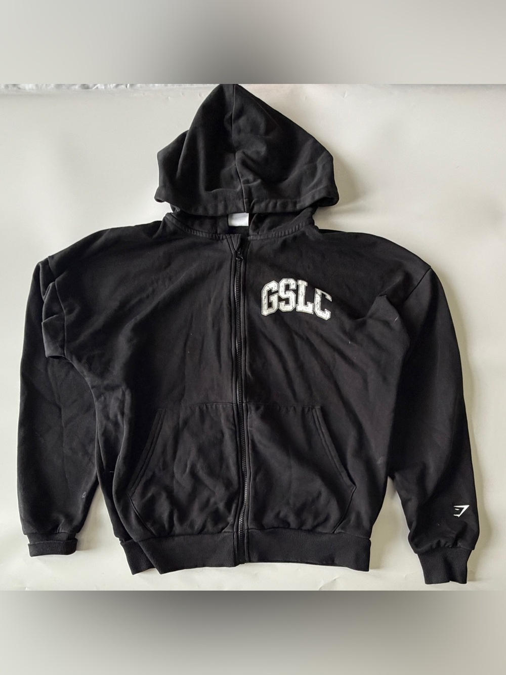 Gymshark Black GSLC Zip-Up Hoodie